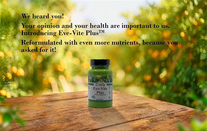 Daily Manufacturing Eye-Vite Plus™ (Vitamin's A, C, E, Zinc, Gamma Aminobutyric Acid (GABA), Lutein, Zeaxanthin & Bilberry)