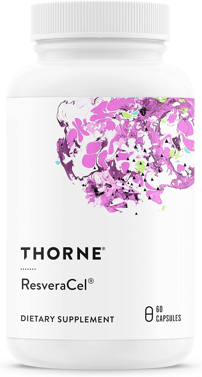 THORNE - ResveraCel (60 Capsules) & Memoractiv (60 Capsules) Bundle - Supports Brain Health & Healthy Aging - Gluten, Dairy & Soy-Free