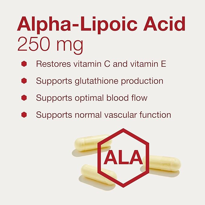 Protocol - Alpha Lipoic Acid 250mg 90 VeggieCaps
