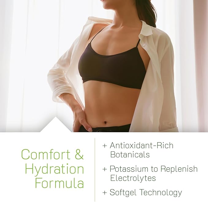 Irwin Naturals Bloat-Away - Water Balance Support - Replenish Electrolytes & Essential Minerals - 60 Liquid Soft-Gels