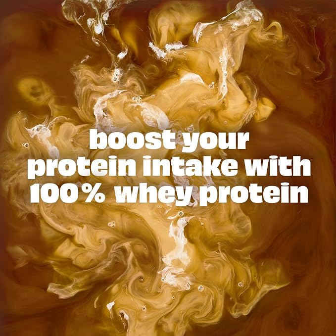 Premier Protein Powder, Café Latte, 30g Protein, 95mg Caffeine for Energy, No Added Sugar, 100% Whey Protein, Keto Friendly, Soy & Gluten Free, 23.9 oz (17 Servings)