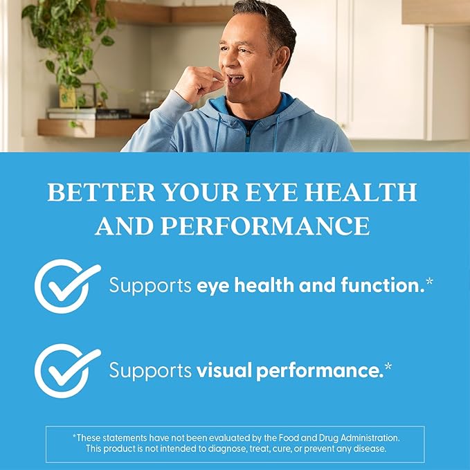 Doctor's Best Lutein Supplement 20mg with Trans Zeaxanthin - Lutein for Eyes, Eye Health Vitamins for Men & Women, Vision and Macular Health Support Capsules, OptiLut Marigold Flower - 120 Veg Caps