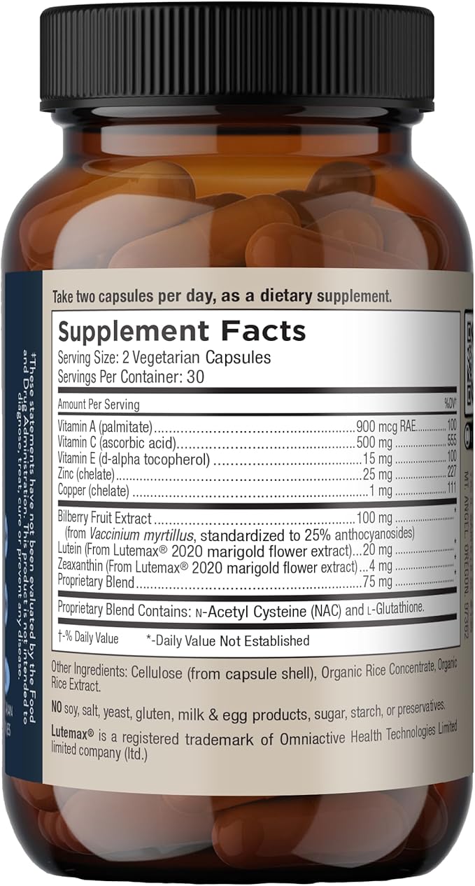 Mt. Angel Vitamins - Eye Complete