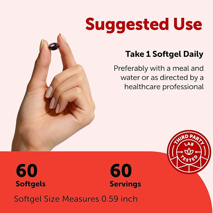 Micro Ingredients Astaxanthin 24mg with MCT Oil, 60 Softgels, 2 Month Supply | Max Strength Astaxanthin Antioxidant Supplements | Fresh Microalgae Source | Non-GMO, Gluten Free, No Soy