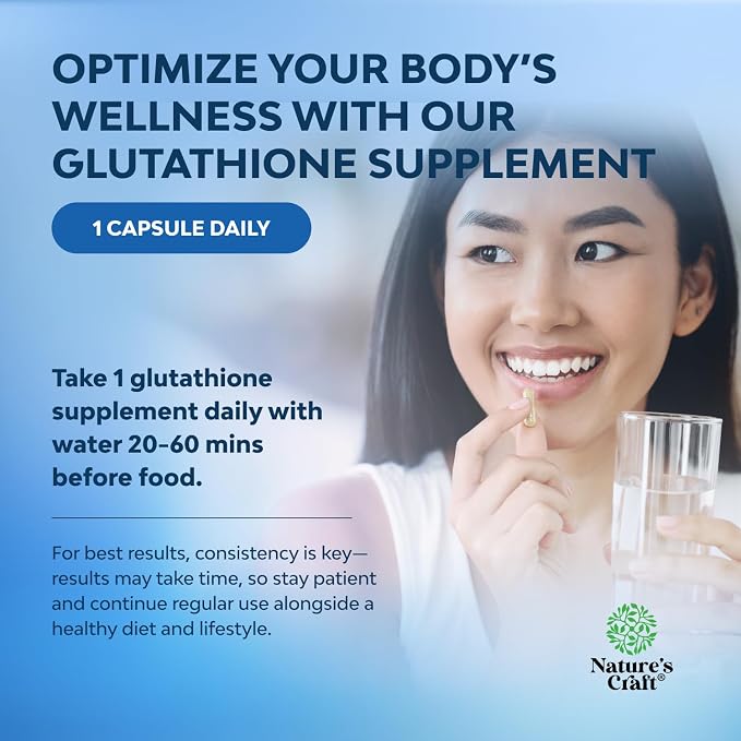 Reduced Glutathione Supplement with Milk Thistle - 500 mg per Serving Pure L Glutathione with Alpha Lipoic Acid & Milk Thistle Silymarin - 30 Count