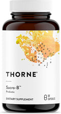 THORNE - Sacro-B - Saccharomyces boulardii - Shelf Stable Probiotic - Gut Health Supplement to Support Immune Function in the Gut - Occasional Diarrhea Relief* - Third-Party Certified - 60 Capsules
