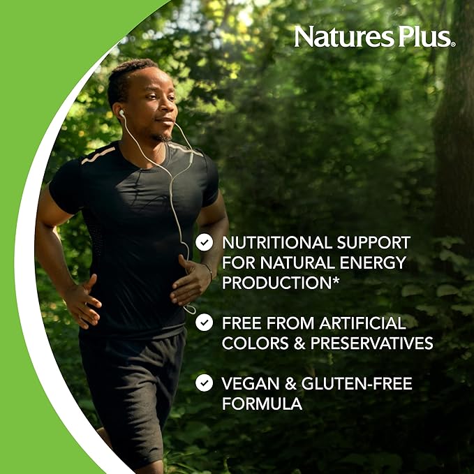 NaturesPlus Vitamin B12 1000 mcg - 30 Herbal Lozenges - Raspberry - Energy & Immune Health Support - Vegetarian, Gluten Free - 30 Servings