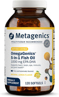 Metagenics OmegaGenics EPA-DHA 1000 mg - High Potency Omega-3 Fish Oil Supplement for Heart, Brain & Joint Health* - Sustainably Sourced - 120 Softgels