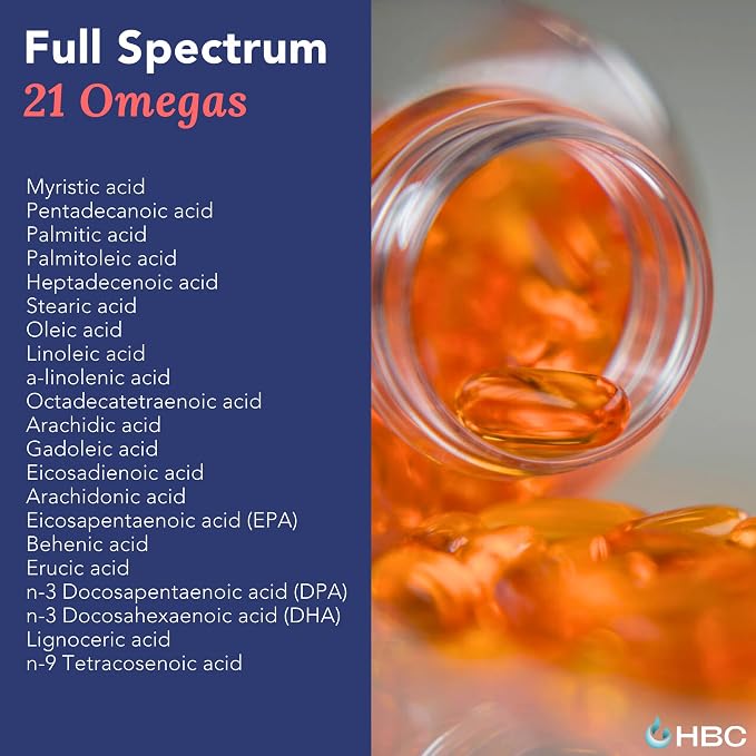 High Strength Omega 3 Fish Oil - 1000mg, Norwegian Salmon Oil with EPA & DHA, No Burping or Aftertaste, Omega 3 Fatty Acids Supplement for Eye, Brain & Heart, Triglyceride Form - 180 Capsules