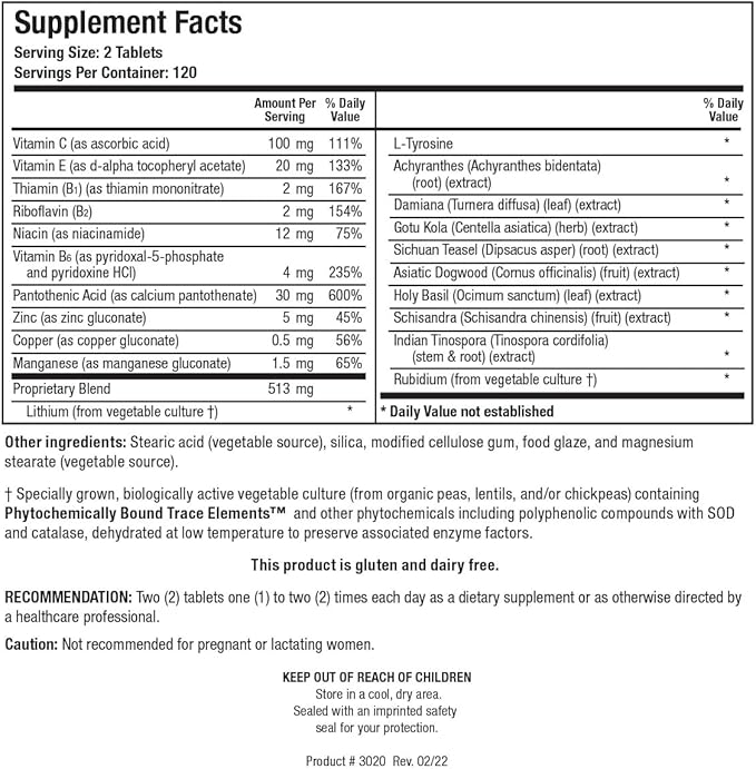 Biotics Research ADHS Adrenal Support, Supports Normal Cortisol Levels, Antioxidant Support, More Energy, Healthy Responses 240 Tablets