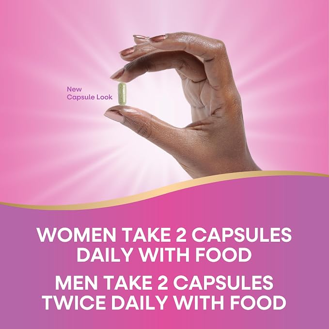 Nature's Way DIM-Plus DIM Supplement, BR-Diindolylmethane 100 mg per 2- Capsules, Supports Balanced Estrogen Metabolism, Prostate Function, and Premenstrual Breast Comfort*, 120 Vegan Capsules