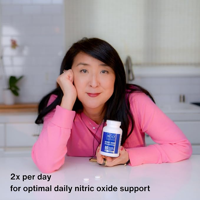 N1O1 Nitric Oxide Lozenges - 60 Count - Nitric Oxide Supplement for Heart Health, Circulation, Energy, Blood Flow, Oxygenation, Healthy Blood Pressure, Cardiovascular Support for Men & Women