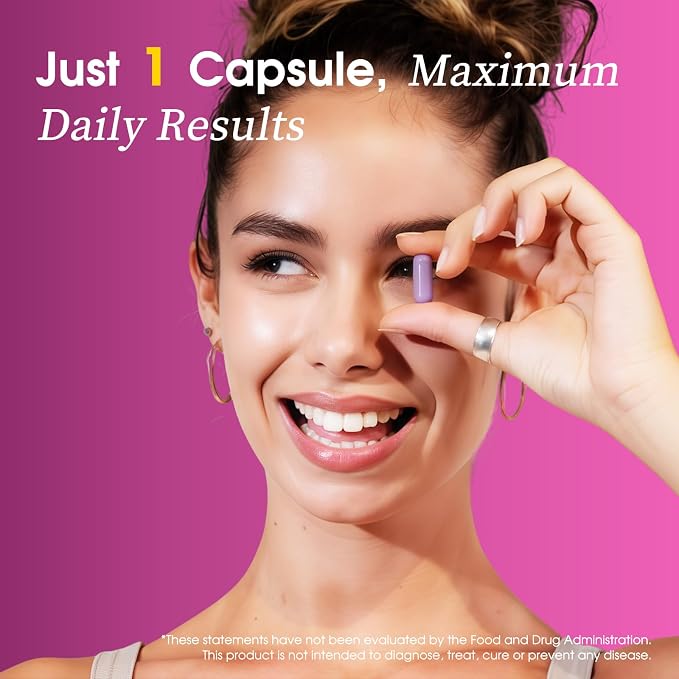 Vaginal Probiotics for Women with Prebiotics & Cranberry - Dr. Formulated Feminine pH Balance Daily Supplement, Supports Vaginal Odor Control & Urinary Tract Health, 30 Servings