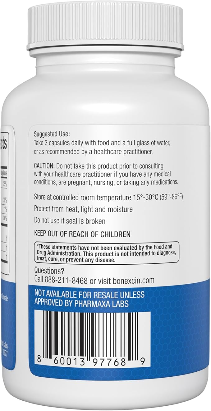 Advanced Bone Support Formula – Calcium, Magnesium, Vitamin D3 & K2 – Bone Density & Strength Supplement for Women & Men – Joint, Menopause & Osteoporosis – 90 Capsules (Pack of 2)