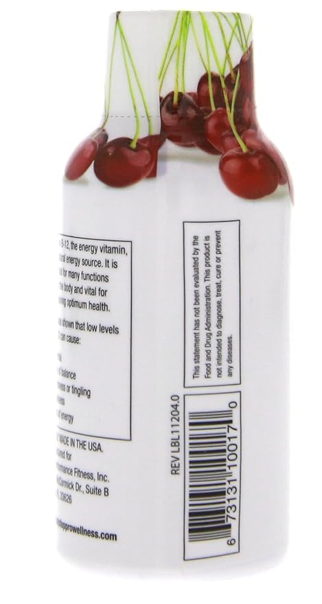 B-12 Boost Cherry Charge 12 (2 fl oz) bottles