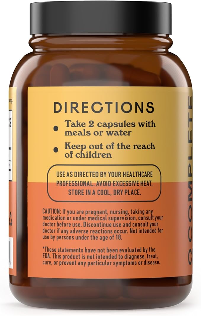 Complete Natural Products Vitamin C Capsules - Pure Vitamin C Liposomal Capsules, Immune Support, Enhanced Absorption, Antioxidant Defense*