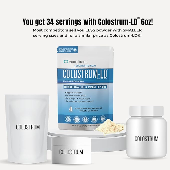 Sovereign Laboratories Colostrum-LD® Powder :: 6oz/170g,
