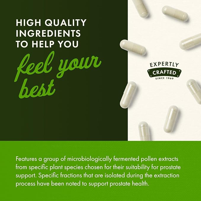 Swanson Maximum Strength Graminex Flower Pollen Extract - Supports Prostate Health, Urinary Tract Function, and Kidney Health - Mens Health Supplement - (60 Capsules, 500mg Each) (2 Pack)