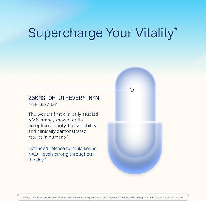 ProHealth NMN Pro 250 Sustained Release (60 Tablets, 3 Pack) 250 mg Uthever® NMN. NAD+ Precursor for Cellular Energy, Mitochondrial Support & Healthy Aging. USA Manufactured, Triple Lab-Tested