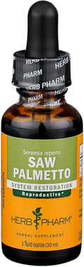 Herb Pharm Saw Palmetto Berry Liquid Extract for Prostate Support - 1 Ounce (DSAW01)