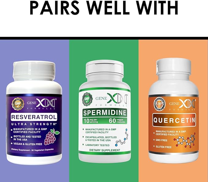 Genex Formulas Fisetin 100mg/Serving (60 Capsules) - Antioxidant That Supports Healthy Aging, Brain Wellness & Cognitive Health - Non-GMO, Gluten Free, Vegetarian - 2 Month Supply (Pack of 2)