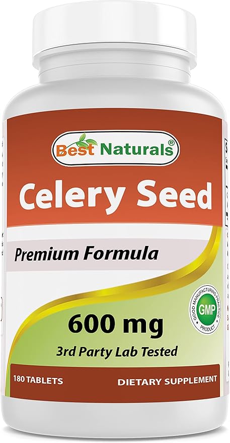 Best Naturals Celery Seed 600 Mg & Alpha Lipoic Acid 600 mg