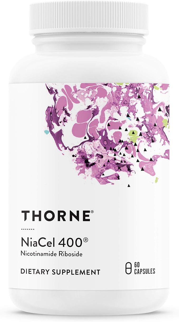 THORNE - Cellular Health Bundle - CoQ10 & NiaCel 400 - Support Energy, Cellular Defense & Healthy Aging - 30 to 60 Servings