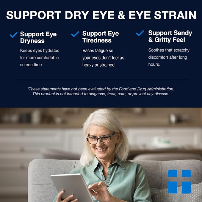 Opti + AREDS 2 Supplements | Vision & Eye Health Supplements for Adults | Includes Lutein, Zeaxanthin, Zinc, and Vitamin C for Macular Support* | 90 Softgels / 45 Servings