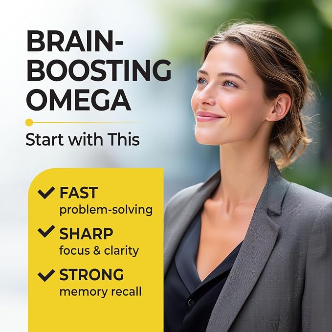 LABO Nutrition OmaxPure DHA Omega 3 Fish Oil | IFOS Certified High Strength rTG Omega 3 Fatty Acids Supplement with DHA & EPA - for Brain, Eye Prenatal Support | 120 Mini Softgels, 60 Servings