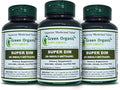 Green Organic Supplements DIM, Diindolylmethane, I-3-C, Indole-3-Carbinol, Broccoli, 90 VCaps, High Absorbable, Non-GMO, Gluten-Free, (Pack of 3)