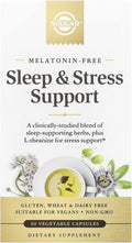 Solgar Sleep & Stress Support, 60 Vegetable Capsules