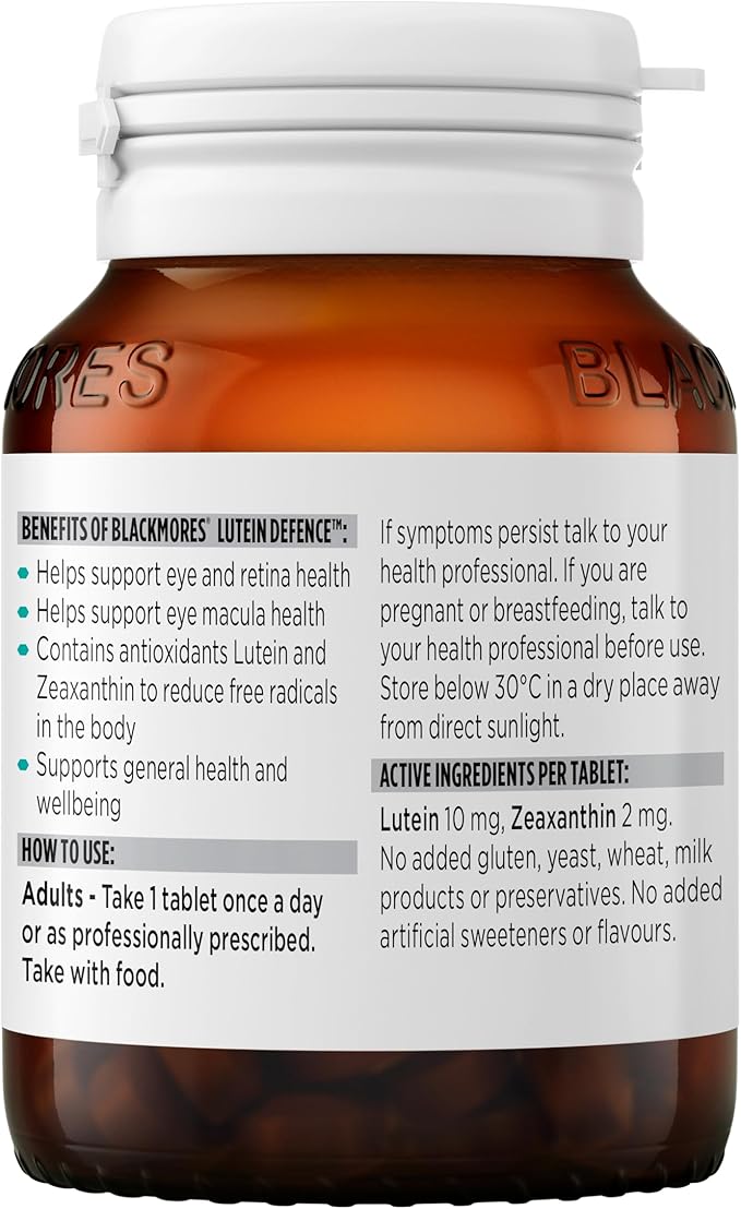 Blackmores Lutein Defence 60 Tablets