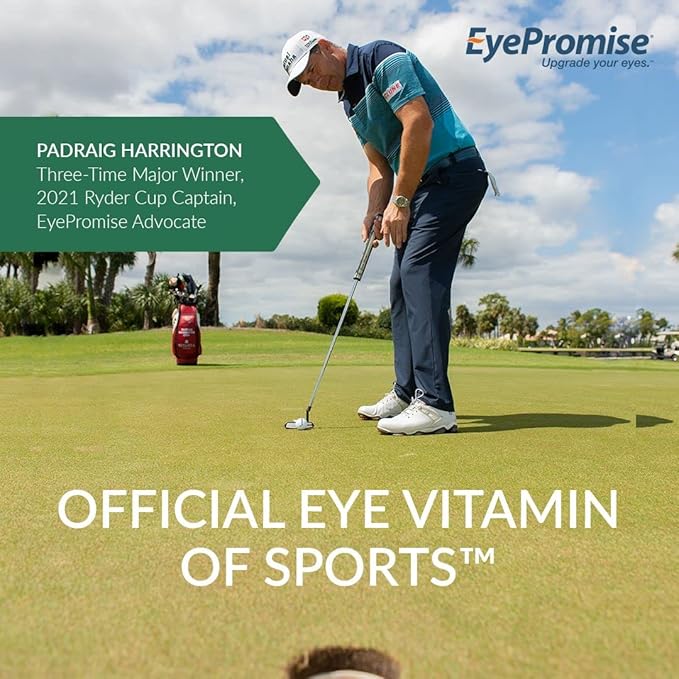 EyePromise Vizual Edge Pro Supplement - 30 Single-Serving Pill Packets, 30-Day Supply - Visual Performance Eye Vitamin with 26mg Zeaxanthin & 8mg Lutein for Vision Quality & Clarity