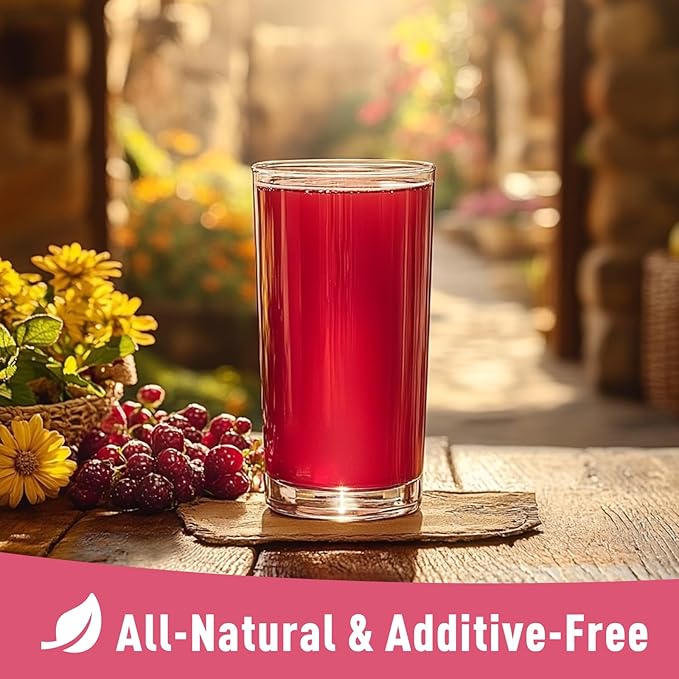UNLEASH'D ORGANIC Organic Tart Cherry Juice Powder 16 oz – 100% Pure Natural Superfood, Rich in Antioxidants & Vitamins