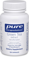 Pure Encapsulations Green Tea Extract (Decaffeinated) | Hypoallergenic Antioxidant Support for All Cells in the Body* | 120 Capsules