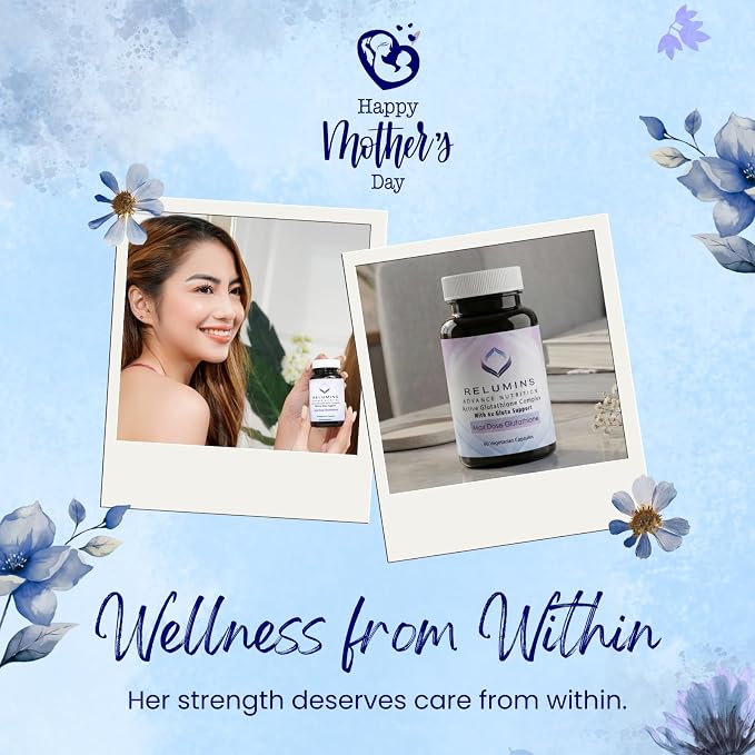 Relumins Advanced Vitamin C Supplement with Rose HIPS - 1000mg of Vitamin C Immune Support & Collagen Production, Made in USA, Ultimate Wellness Gift for Mom, 180 Capsules x 10 Bottles