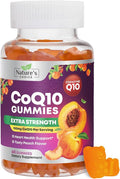 CoQ10 Gummies for Adults - Coenzyme Q10 100mg Per Serving - 3X Strength, High Absorption Antioxidant Supplement for Heart Health Support & Energy Production - Co Q10 (Coq 10) Supplements - 60 Gummies