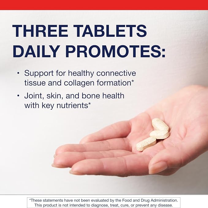 Metagenics Collagenics - Collagen‑Building Nutrients for Joint, Skin & Connective Tissue Support* - with L‑Proline, L‑Lysine, Vitamin C, Manganese & Zinc* - Non‑GMO, Gluten‑Free