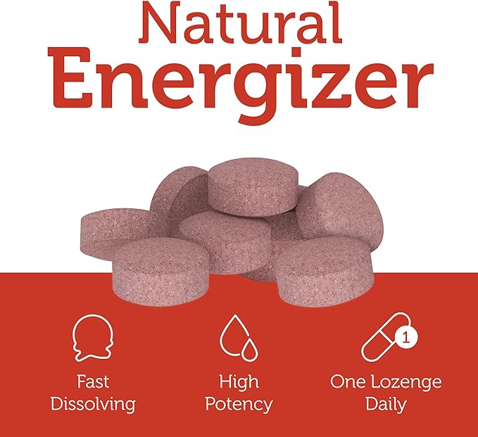 Zahler Energizer+ Vitamin B12-5000 mcg Vitamin B12 - Natural Cherry Flavor Dissolvable Lozenges - Kosher Gluten Free Non-GMO B12 Vitamins 5000 mcg, Energy Boost, Made in USA (120 Count)