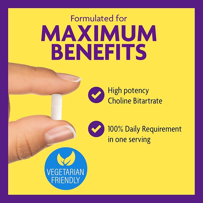 InnovixLabs Choline & Triple Omega-3 Bundle Choline Bitartrate 550mg (100 Capsules) Triple Strength Omega (200 Softgels). Supports Memory, Mood, Brain Health & Boost Cognitive.*