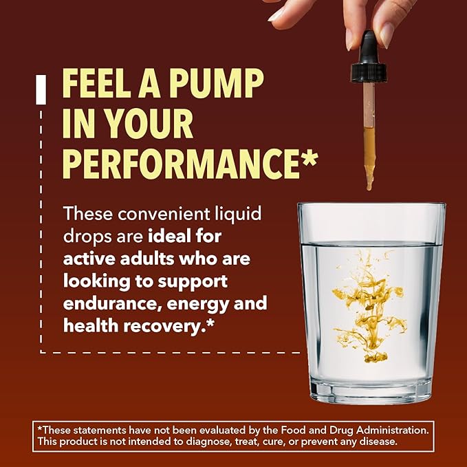 Organic Maca Root Liquid Drops - Supports Hormone Balance, Mood, and Energy in Women and Men - Lepidium Meyenii to Support Performance and Vitality - Non-GMO, Vegan, Unflavored - 60 Servings