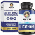 Ancient Bliss S-Acetyl Glutathione Supplement – Plant-Based Antioxidant Formula for Daily Wellness – 60 Vegan Capsules
