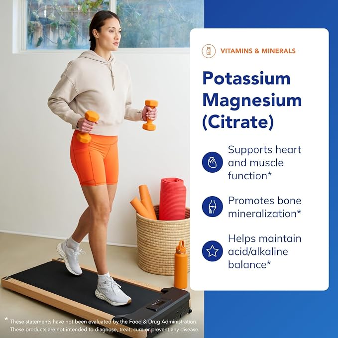 Pure Encapsulations Potassium Magnesium (Citrate) - for Heart Health & Bone Mineralization* - Optimal Absorption - Gluten Free & Non-GMO - 180 Capsules