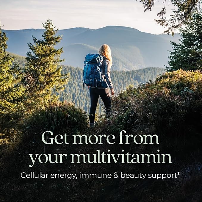 New Chapter Women’s Multivitamin, Iron, B6, B12, Biotin for Hair Growth, D3, Vit C, Zinc for Immune & Stress Support, Gentle on an Empty Stomach, One Daily, Non-GMO, Gluten-Free, 18+, 72 Tablets