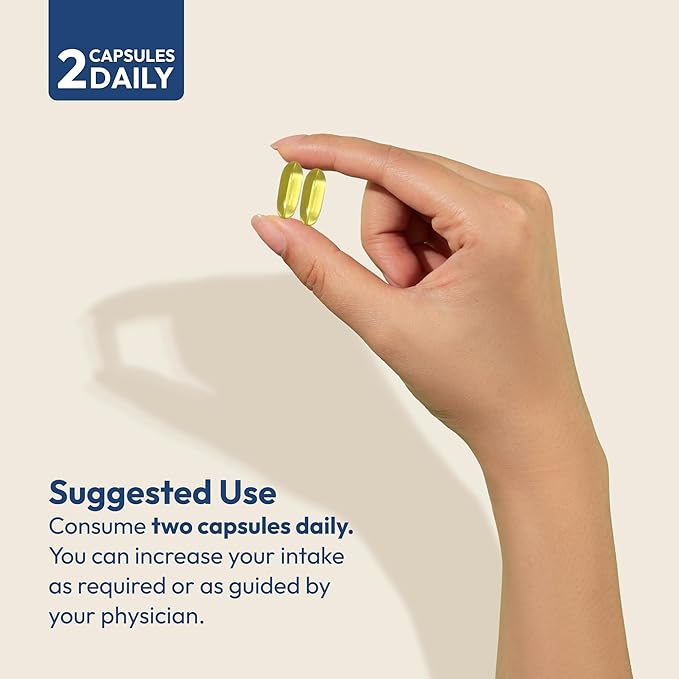 ANDREW LESSMAN Maximum Essential Omega-3 Orange - 360 Softgels - Ultra-Pure, High Potency Omega-3 Oils. High DHA, No Stomach Upset, No Contaminants, No Mercury. Small Easy to Swallow Softgels