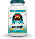 Source Naturals Wellness Formula Bio-Aligned Vitamins & Herbal Defense for Advanced Immune Support* - Dietary Supplement & Immunity Booster - 120 Capsules