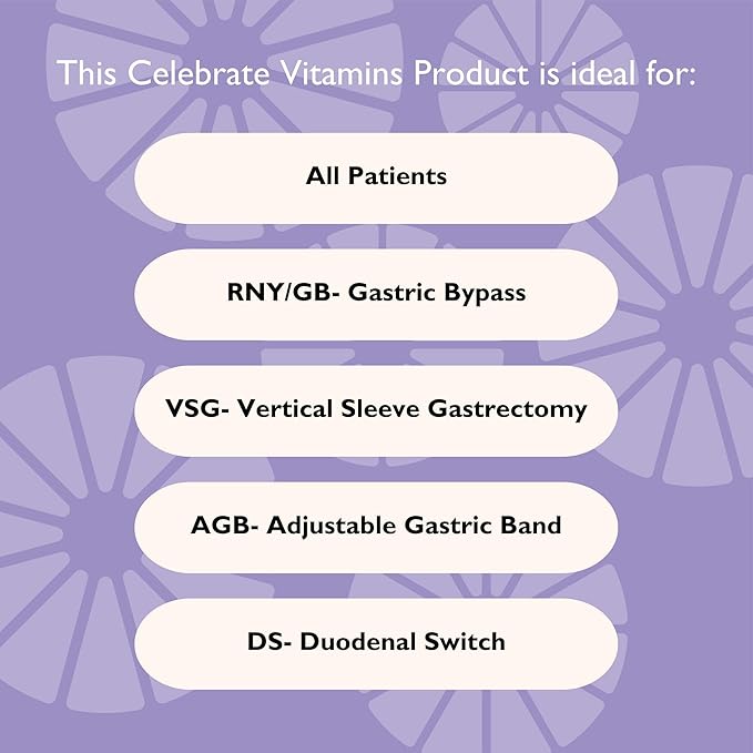Celebrate Vitamins Balance Probiotic + Prebiotic - Post Bariatric Surgery Daily Supplement for Women & Men, 28.5 Billion CFU - Supports Digestive & Immune Health, Gluten Free (30 Capsules)