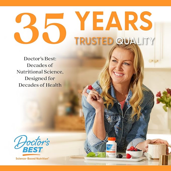 Doctor's Best Natural Vitamin K2 MK7 Supplement for Men & Women - Bone Health Support, 45 mcg Vitamin K-2 MK-7 Capsules with MenaQ7, Calcium Support, Non GMO, Vegan - 180 Veg Caps