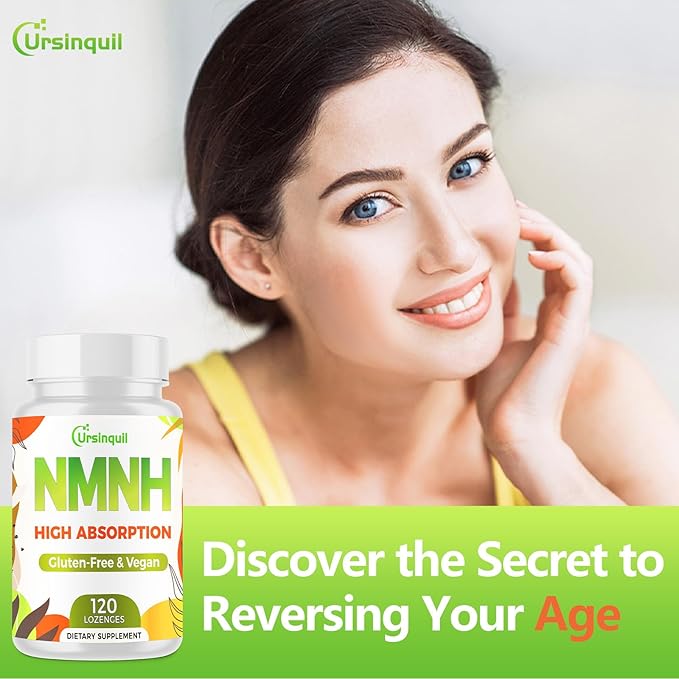 Sublingual NMNH 500mg (240-Day Supply, 500mg per Serving) NMNH(Dihydronicotinamide Mononucleotide)，NAD Supplement for NAD Levels as We Age, for Anti-Aging, Energy, Immunity, Focus - 120 Count