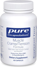 Pure Encapsulations Muscle Cramp/Tension Formula | Hypoallergenic Supplement to Reduce Occasional Muscle Cramps/Tension and Promote Relaxation | 60 Capsules